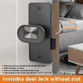 Indoor door suction mute room lock